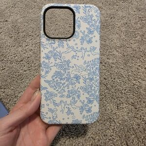 Floral Blue and White Phone Case